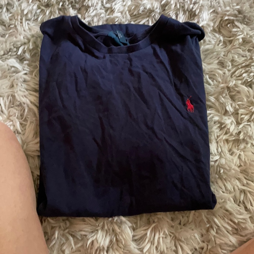 Navy polo tshirt